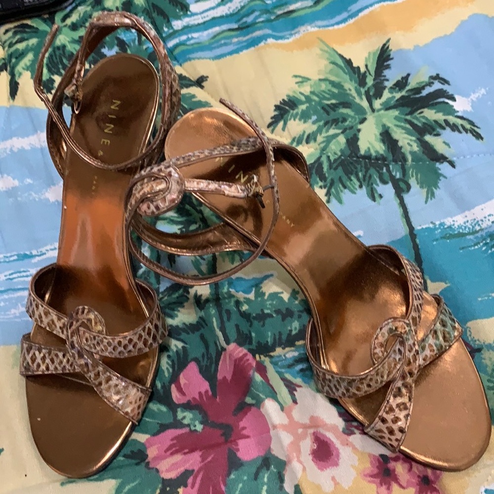 Nine & Company Snake Heels